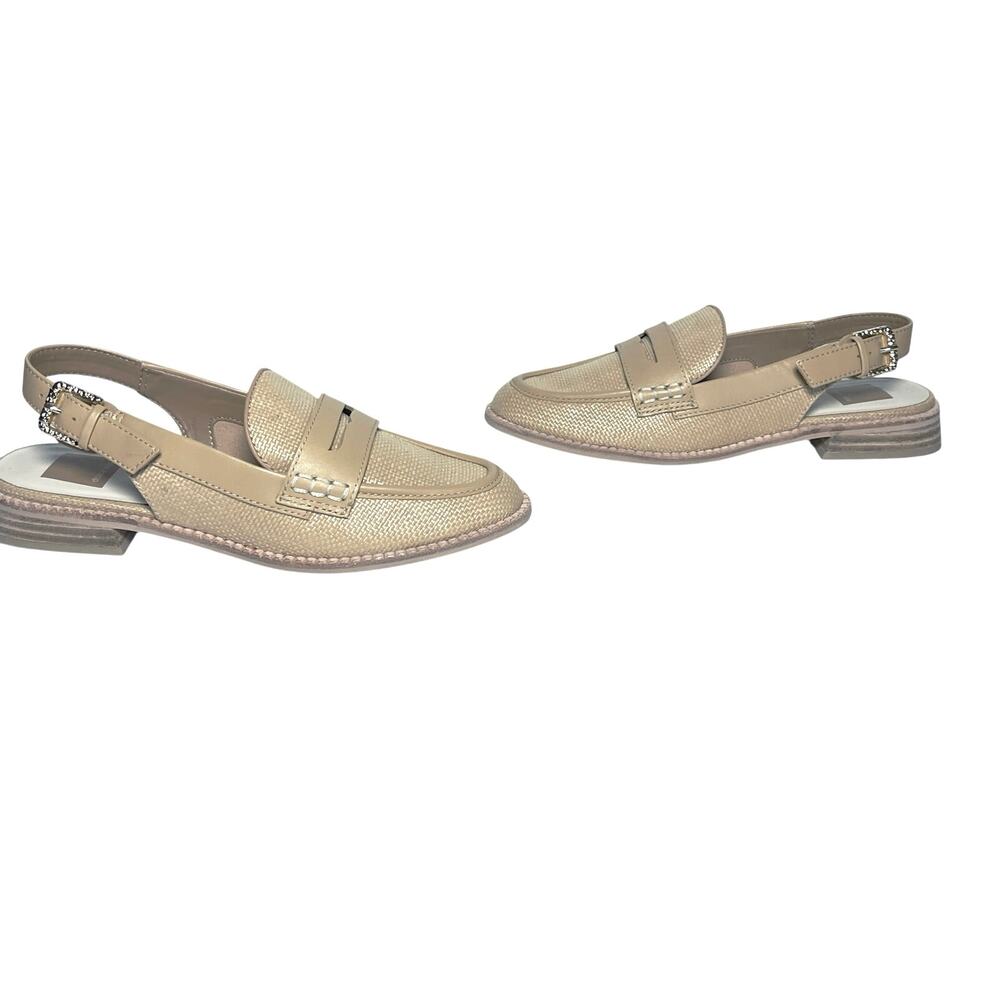 NWOT DOLCE VITA Women’e Hardi Woven Tan Slingback Flat 7.5 - Picture 6 of 8